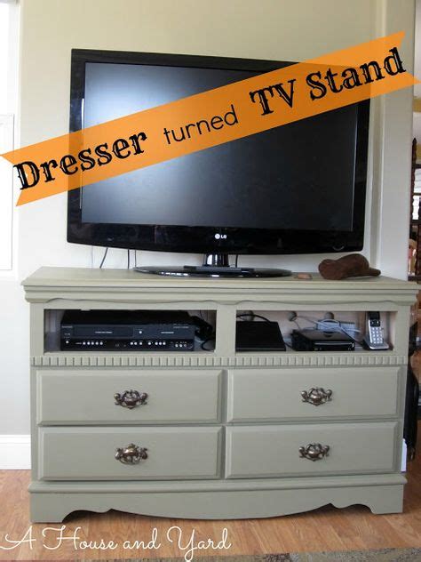 12 Dresser To Tv Stand Ideas In 2021 Tv Stand Dresser Tv Stand Diy