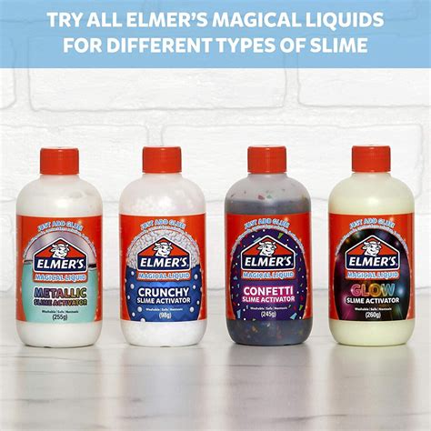 Elmers Glow In The Dark Slime Activator Magical Liquid Glue Etsy