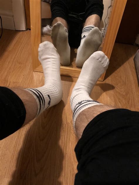 Worship A Sexy Twinks Feet — Stinking Out A New Pair Of