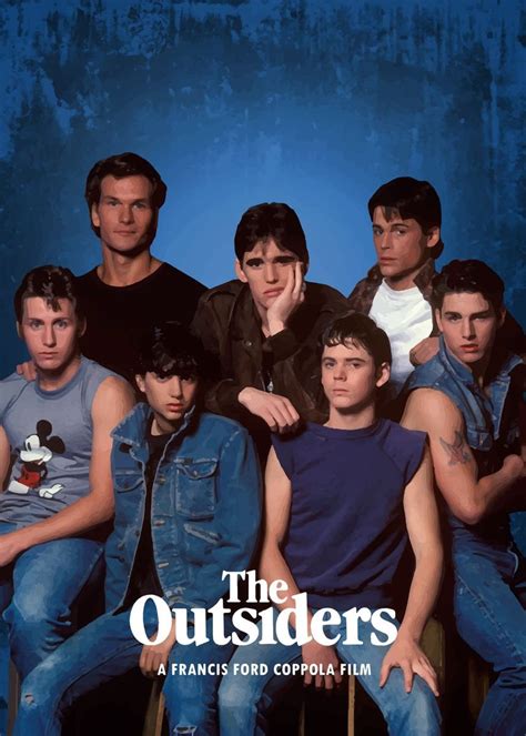 The Outsiders 02 Poster Etsy