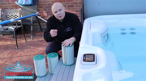 How To Clean A Hot Tub Filter Happy Hot Tubs Blog Lay In Clean Spa