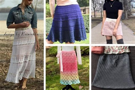 Beautiful Crochet Skirt Patterns