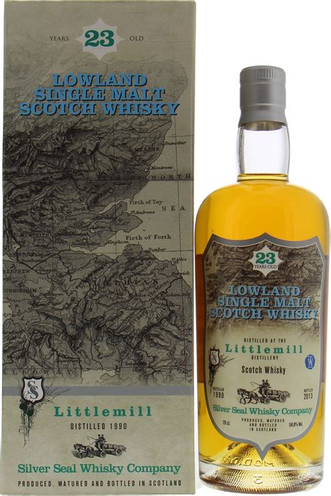 Littlemill 23 Years Old Silver Seal Cask 33 548 1990 Best Of Wines