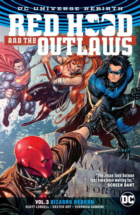 When a shocking encounter with batman solidifies the red hood's status as a villain, jason todd goes deep undercover to take down gotham city's criminal underworld from the inside. Red Hood and the Outlaws: Bizarro Reborn #1 - Volume 3 (Issue)