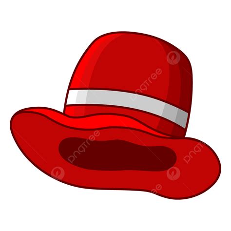 Gambar Ilustrasi Topi Merah Vektor Topi Clipart Topi Topi Png Dan