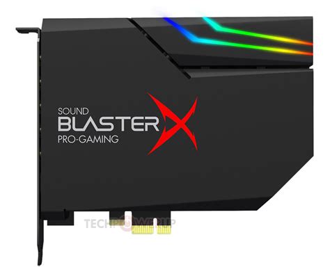 Creative Rolls Out Sound Blasterx Ae 5 Plus Gaming Sound Card Techpowerup