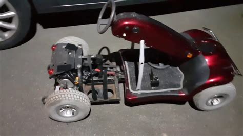 Mobility Scooter Modified More Mods Some Repairs Youtube