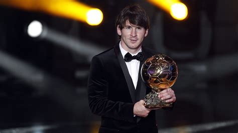 Lionel Messi Ballon Dor 2010