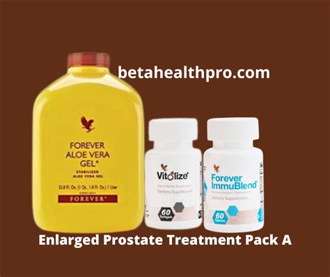 Enlarged Prostate Treatment Pack A 3 In 1 Forever Living Products