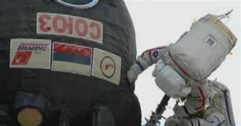 russia investigates hole in soyuz space capsule cbs news