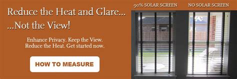Solar window screens block up to 90% of the sun's heat and glare before it even reaches your home. How to Measure & Install Solar Screens | Solar screens ...