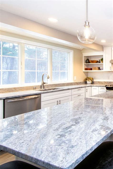 River White Granite Kitchen Countertops