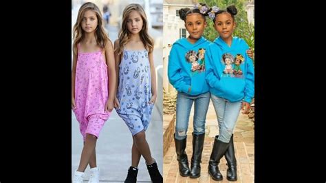Leah And Ava Clement Clementwins Vs Ava And Alexis Mcclure Twins Transformation From 0 To Now