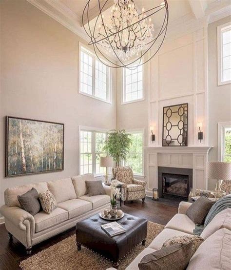 40 Excellent Living Room Ideas With Lighting High Ceiling Living