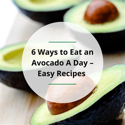 6 Ways To Eat An Avocado A Day Easy Recipes Dr Becky Fitness In