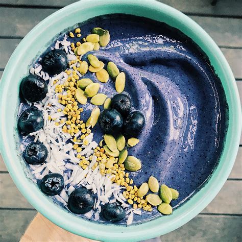 Summer Blueberry Smoothie Bowl Chelsea Young