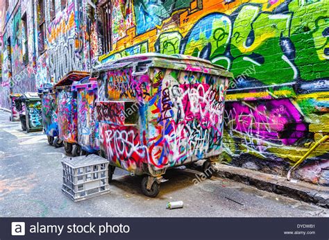 Graffiti Art In Melbourne Australia Stock Photo Alamy
