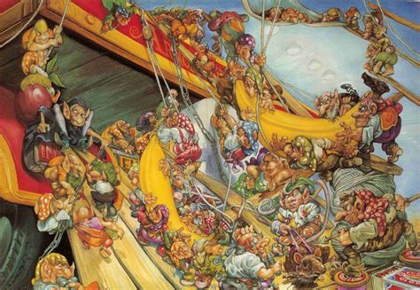 Capitán Pescanova Terry Pratchetts Discworld Covers By Josh Kirby