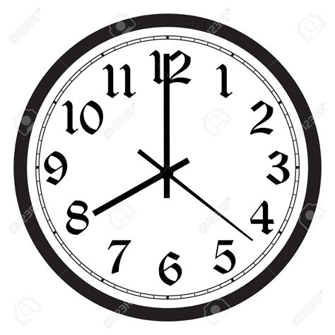 Black And White Clock Clipart 20 Free Cliparts Download Images On