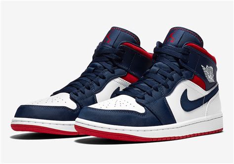 The shoe's outlaw status remained, making it a constantly and consistently desired item. Air Jordan 1 Mid SE USA 852542-104 Release Date - SBD