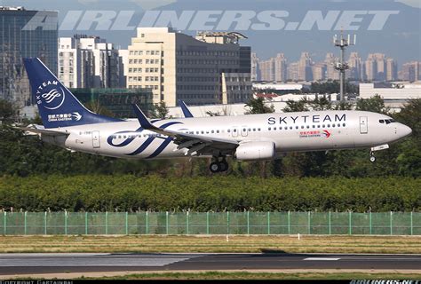 Boeing 737 89p Skyteam China Eastern Airlines Aviation Photo
