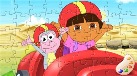 Dora The Explorer Amazing Kids Puzzle Game Youtube