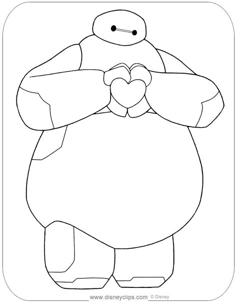 Disney S Big Hero Coloring Pages Disneyclips