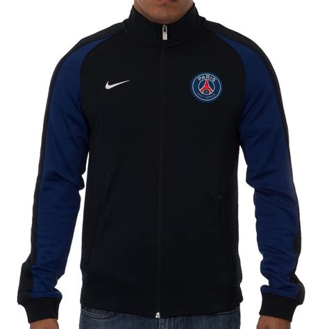 Nike psg paris windrunner jacke windjacke kapuze nylon. PSG 16/17 Dark Blue Soccer Jacket | Jackets, Athletic jacket