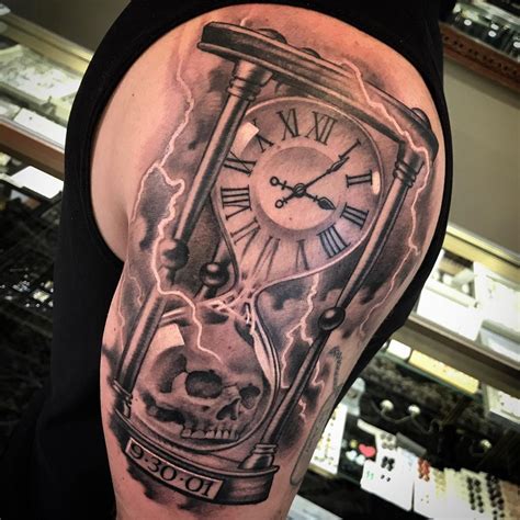 101 Amazing Hourglass Tattoo Designs That Will Blow Your Mind Hourglass Tattoo Clock Tattoo