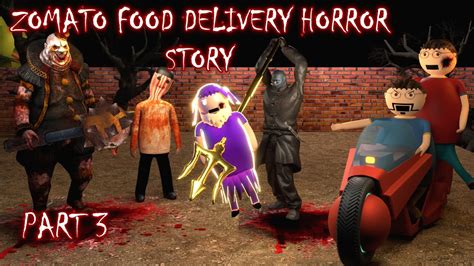 Gulli Bulli Zomato Food Delivery Horror Story Part 3 ANIMATED IN