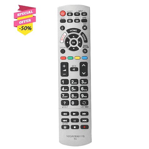 N2qayb001115 Remote Control For Panasonic Tv Tx 40exw734 Tx 40exw735 Tx