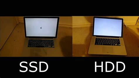 SSD vs HDD Macbook pro mid 2010 (up to login screen)    