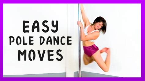 Top 12 Beginner Pole Dance Moves On A SPINNING POLE YouTube