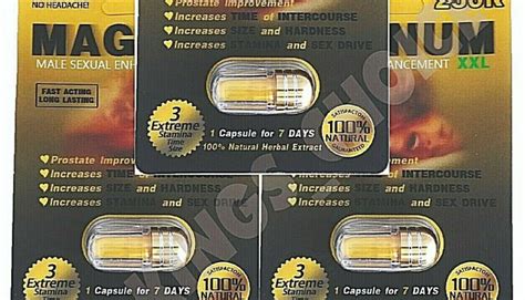 5 x magnum 250k gold male sexual enhancement 100 authentic stamina size time icommerce on web