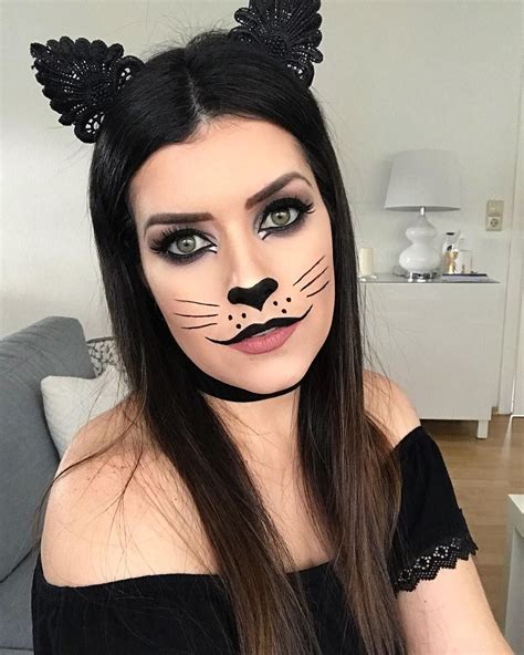 Cat Makeup Makeup Halloween Halloweenmakeup Makeupideas