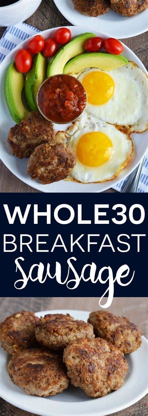 Cane sugar, salt, spices, rosemary extract. Whole30 Breakfast Sausage (Paleo) - What the Fork