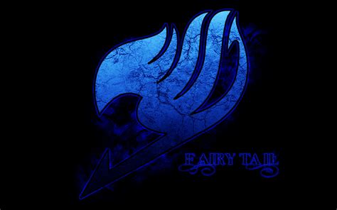 Blue Ft Logo Fairy Tail Wallpaper 9950163 Fanpop