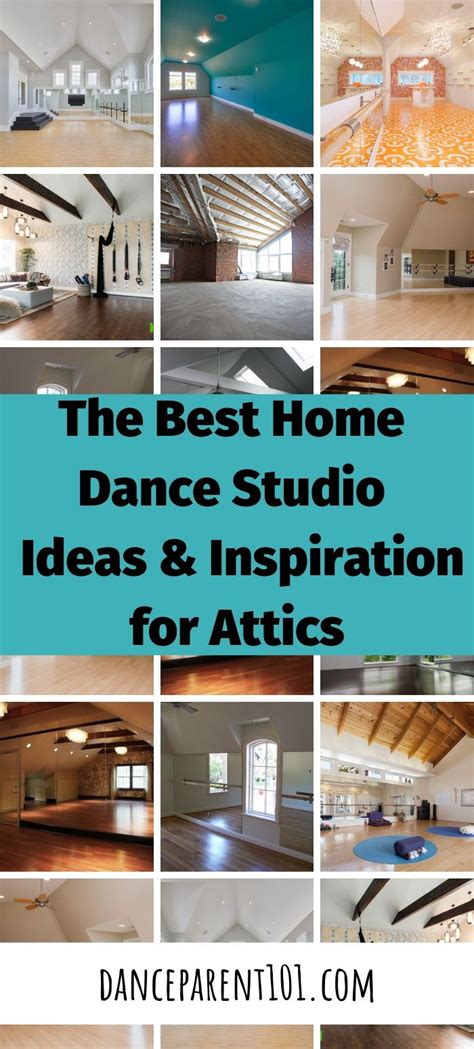 The Best Home Dance Studio And Work Out Space Ideas For Attics Home