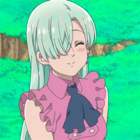 An Anime Character With White Hair And Blue Eyes Wearing A Pink Dress