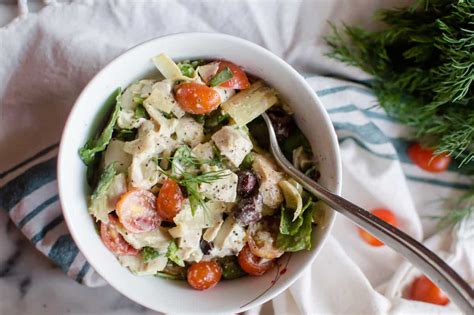 Whole30 Greek Chicken Salad - The Natural Nurturer