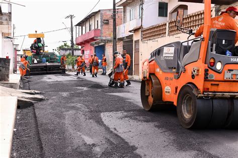 Prefeitura De Manaus Beneficia Novas Ruas Nas Zonas Norte E Leste Com O Programa ‘asfalta Manaus