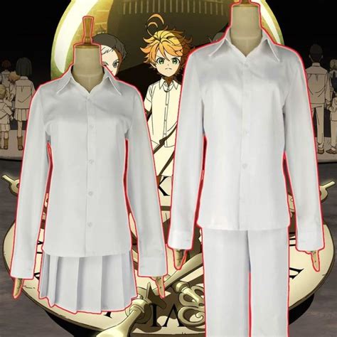 The Promised Neverland Yakusoku No Neverland Emma Norman Ray Cosplay Costume Mp006267 In 2022