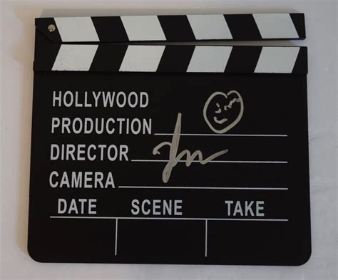 Did whoever put this easter egg together for zack snyder's justice league simply do a google search and lift the first result? Zack Snyder Signed Autographed Clapboard JUSTICE LEAGUE ...