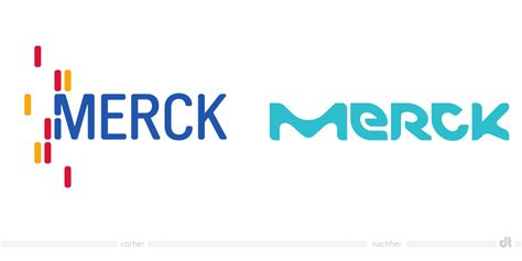 Merck Logo Vorher Und Nachher Design Tagebuch