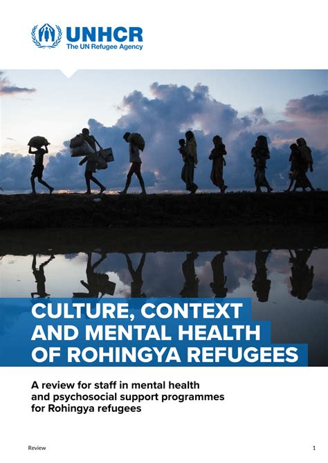 Pdf Culture Context And Mental Health Of Rohingya Refugees A Review For Staff In Mental