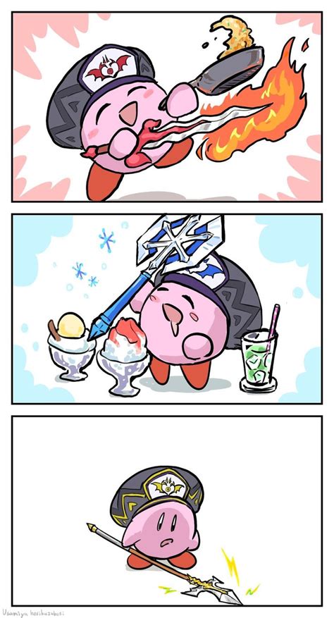 Wat Do I Do With Electric In 2021 Kirby Memes Kirby Character Kirby