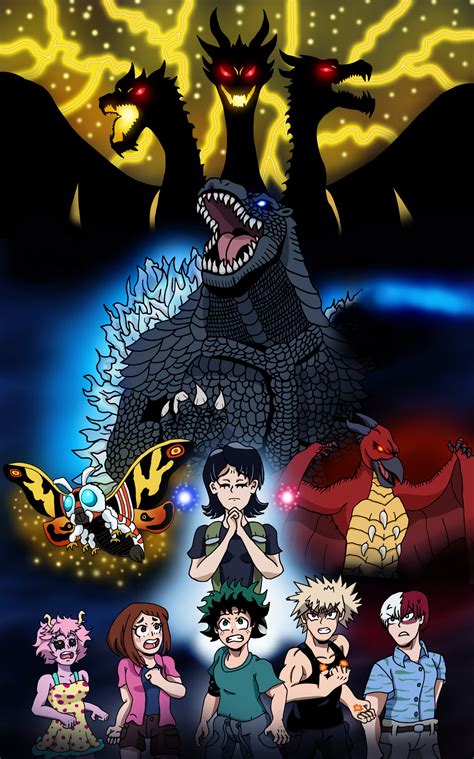 Edcom02 Tumblr — My Hero Academia X Godzilla As I Was Aware Of