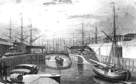 Image Result For London Docks 1800s London Docklands Old Sailing