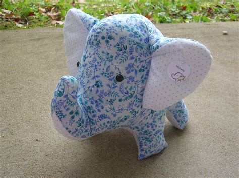 Jumbo Stuffed Elephant Michelle By Pachydermfriends On Etsy