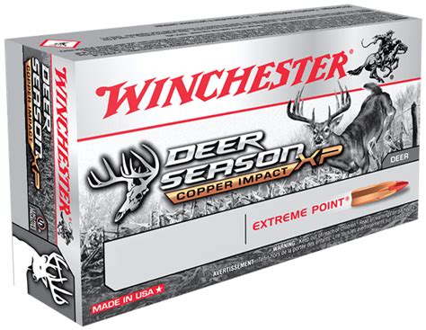 Winchester Ammo X308dslf Deer Season Xp Copper Impact 308 Winchester